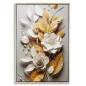 OBRAZ NA PŁÓTNIE LAKIEROWANY FLORA Z RAMĄ 42 3,5 62 cm